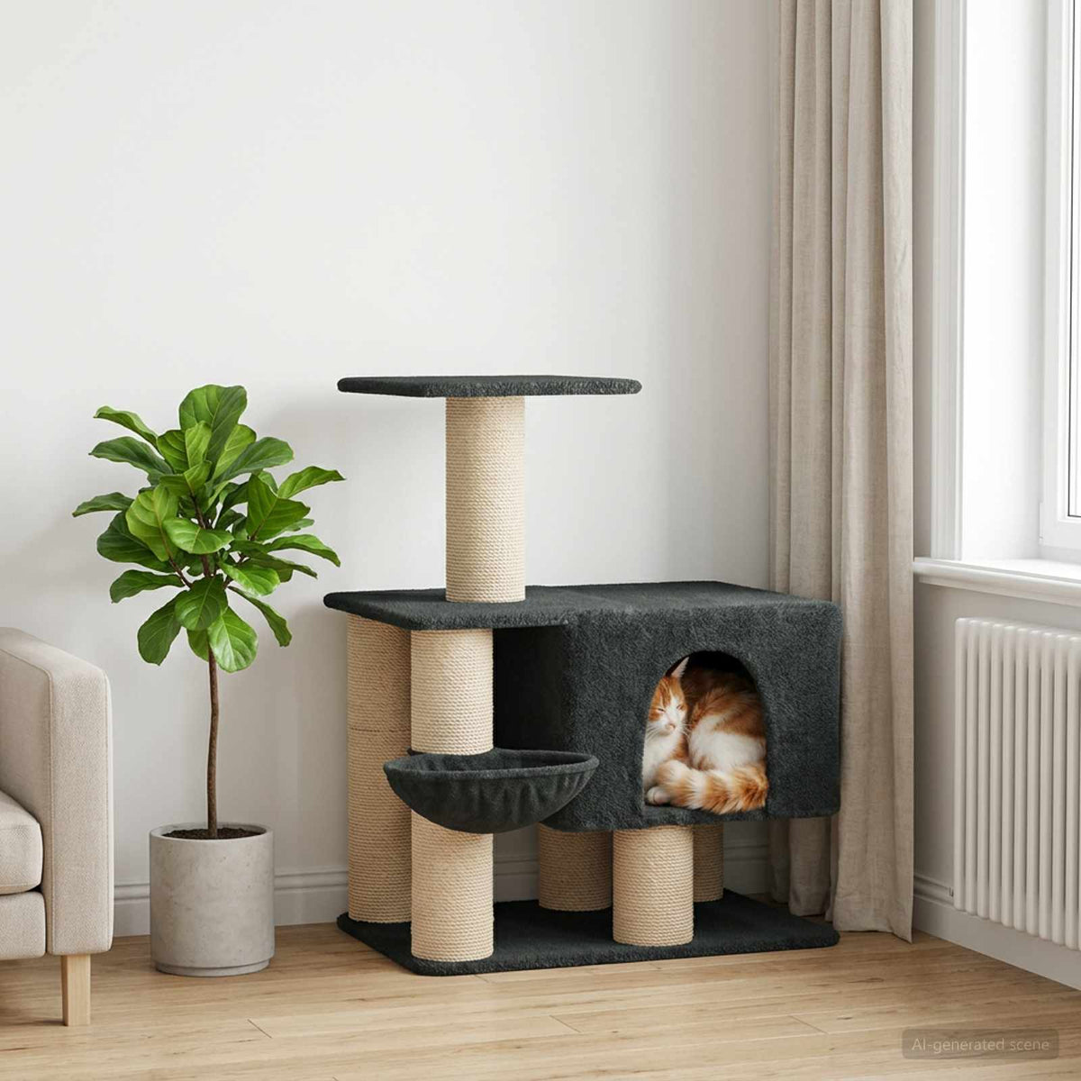 Petits arbres à chat Image