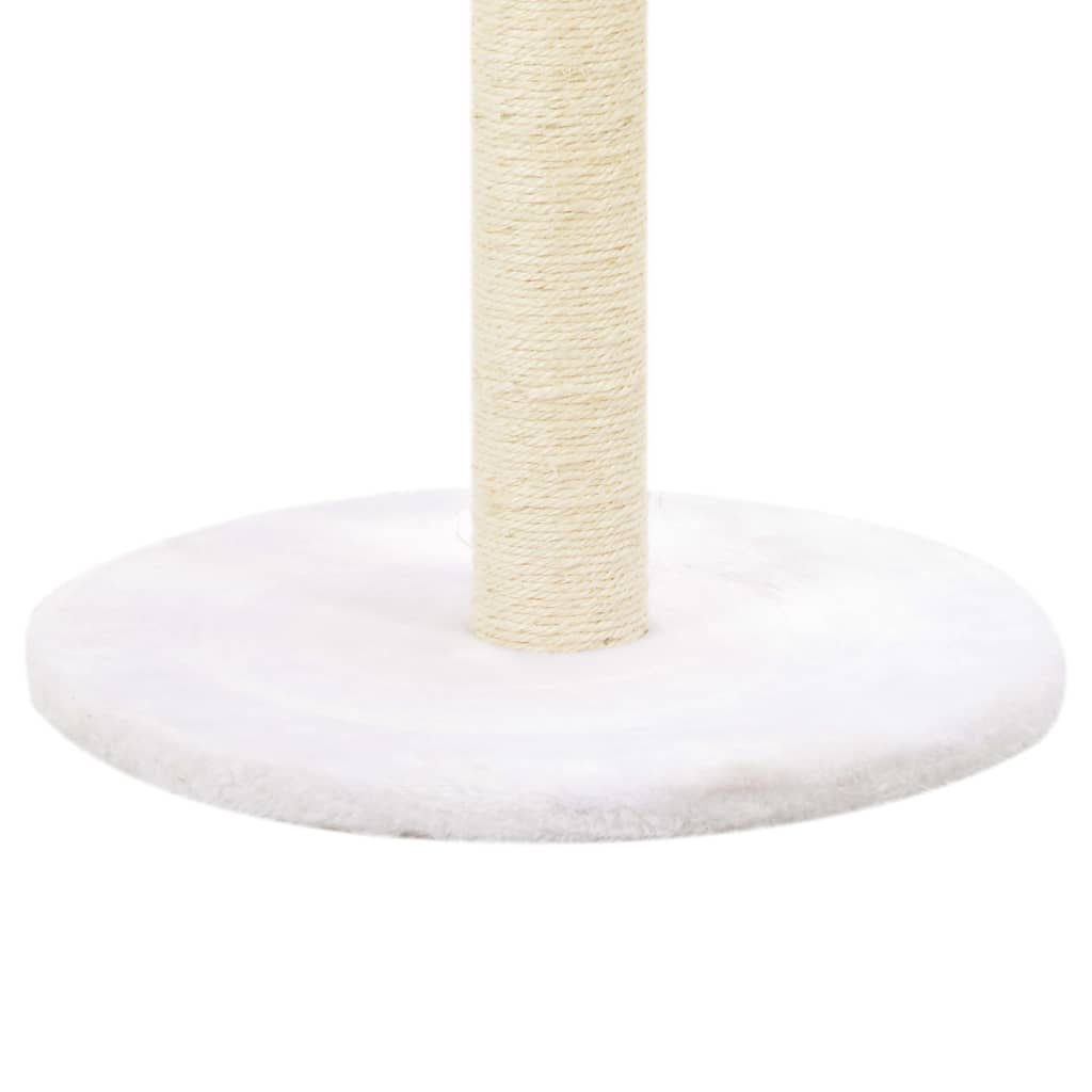 Petit arbre à chat en bois de saule avec 1 paniers – Naturel – 73 cm – vue 5