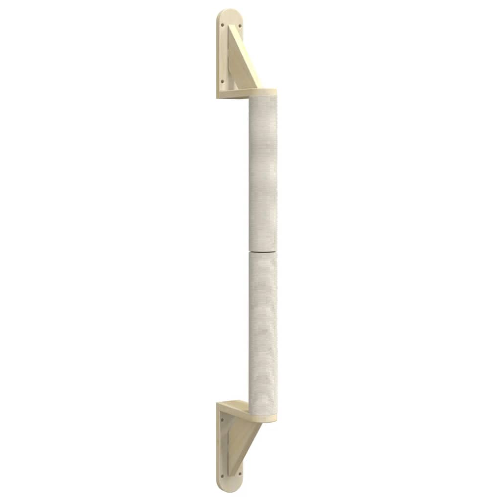 Griffoir mural pour chat en sisal avec panier – 109 cm – vue 2