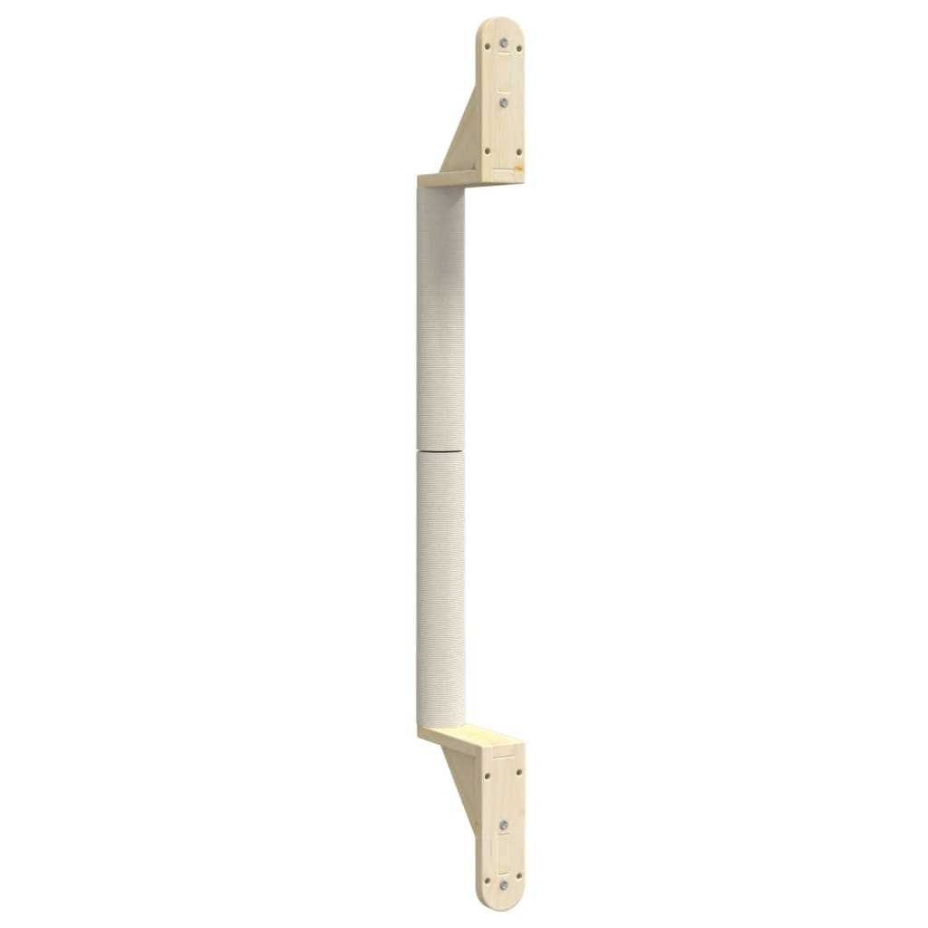 Griffoir mural pour chat en sisal avec panier – 109 cm – vue 6